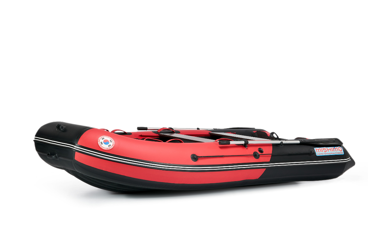 КОМПЛЕКТ ЛОДКА MISHIMO PRO 350 + ЛОДОЧНЫЙ МОТОР MARLIN MP 9.9 (15) AMHS PROLINE в Долгопрудном
