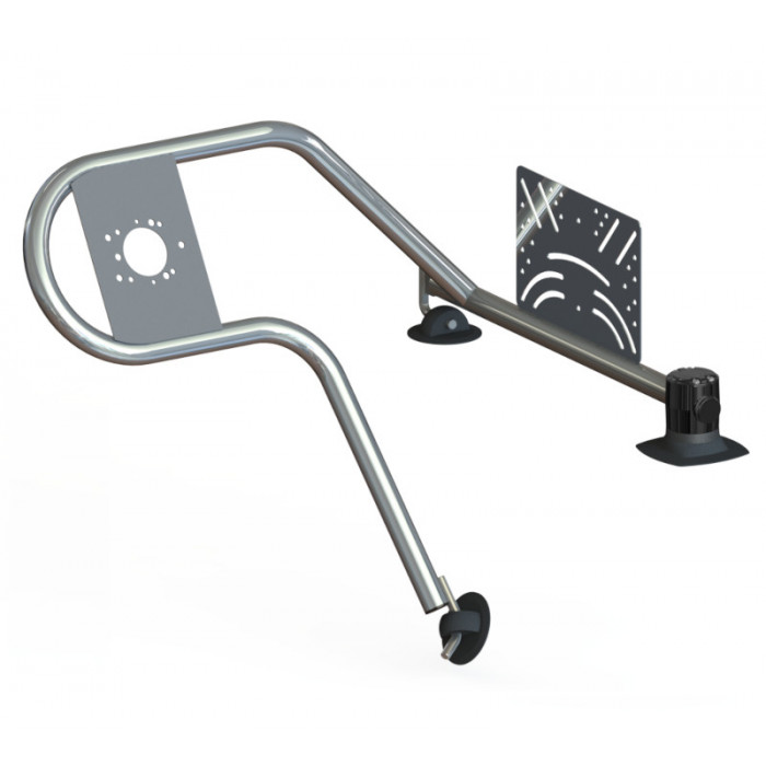 Стойка рулевая с креплением на баллон надувной лодки 32мм быстросъемная в Долгопрудном