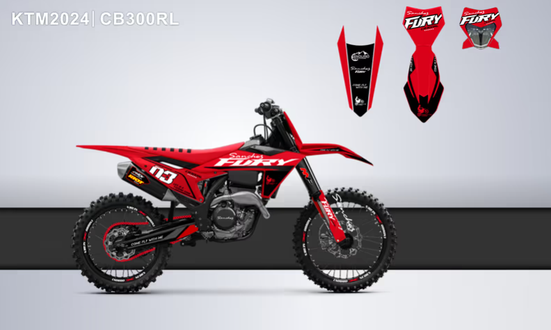 Кроссовый мотоцикл Sanchez Fury CB300RL в Долгопрудном