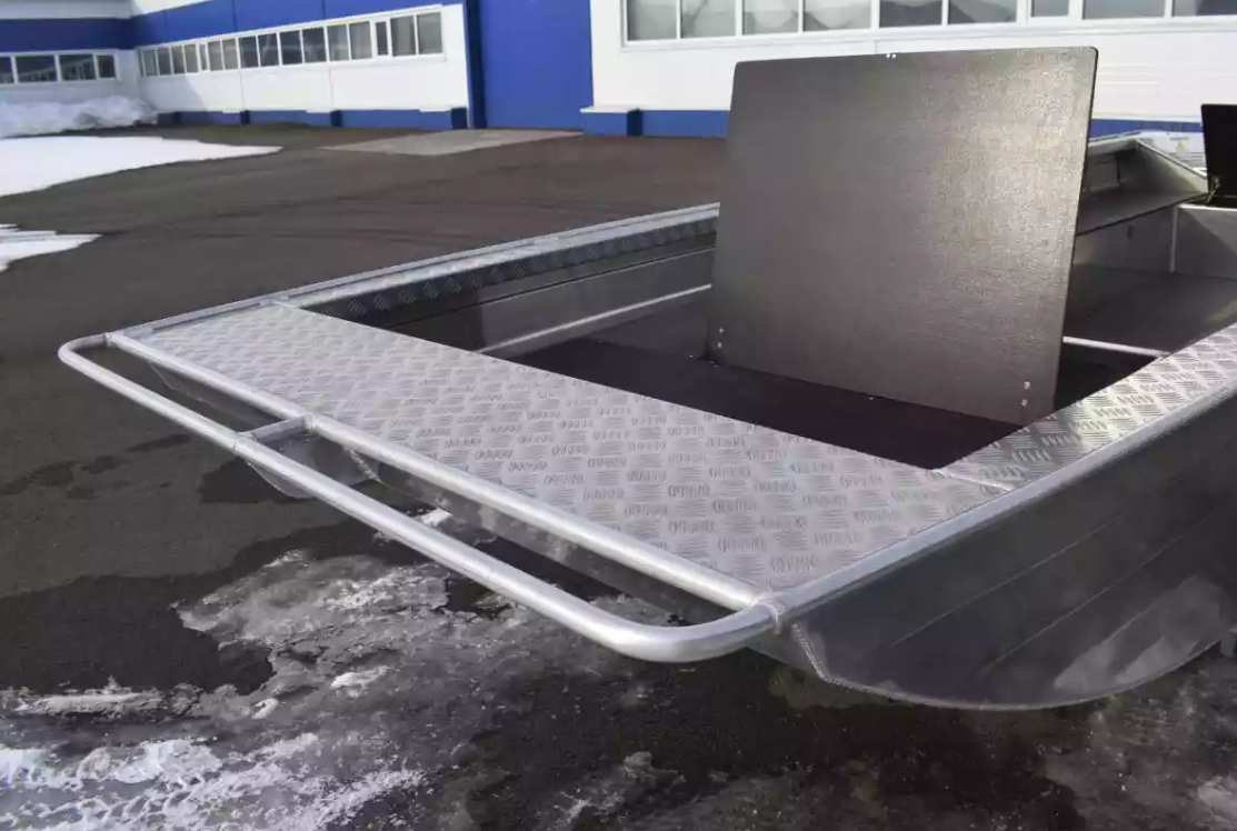 Алюминиевая лодка Wyatboat-490 Jonboat в Долгопрудном