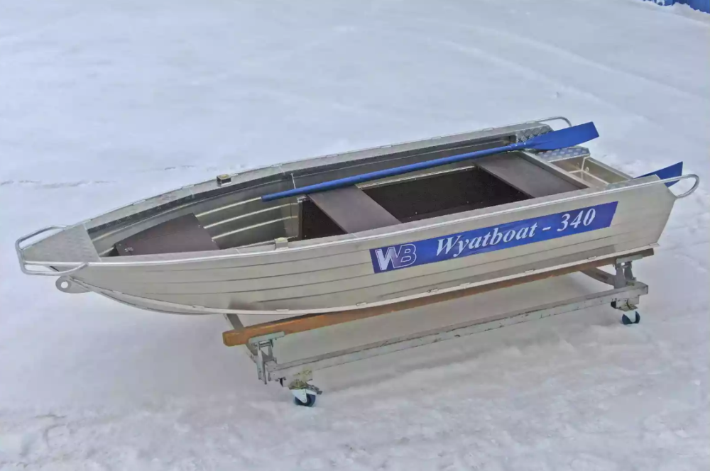 Алюминиевая лодка Wyatboat-340 Р в Долгопрудном