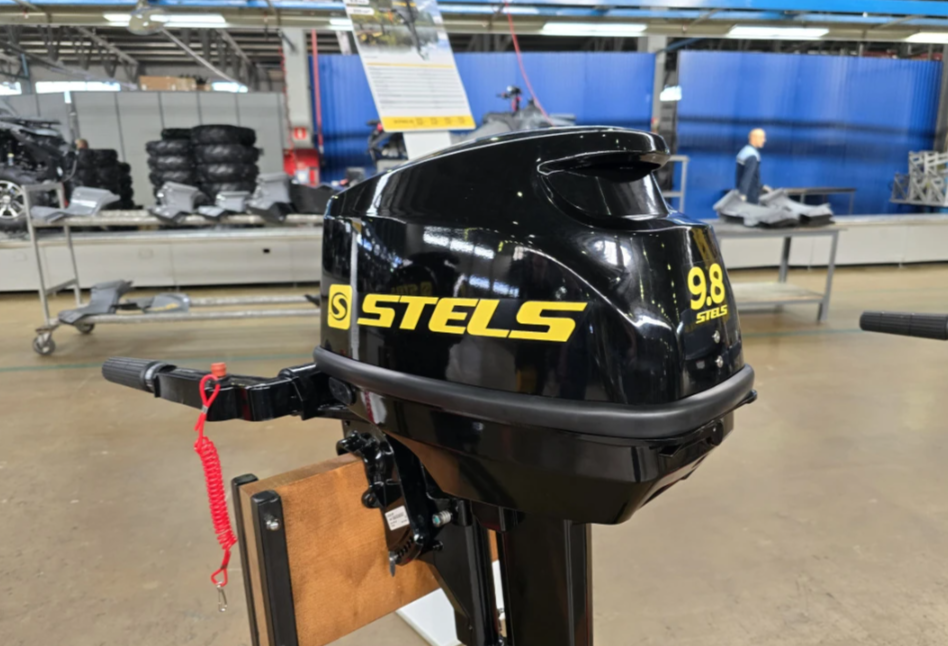 Лодочный мотор STELS 9.8HP в Долгопрудном