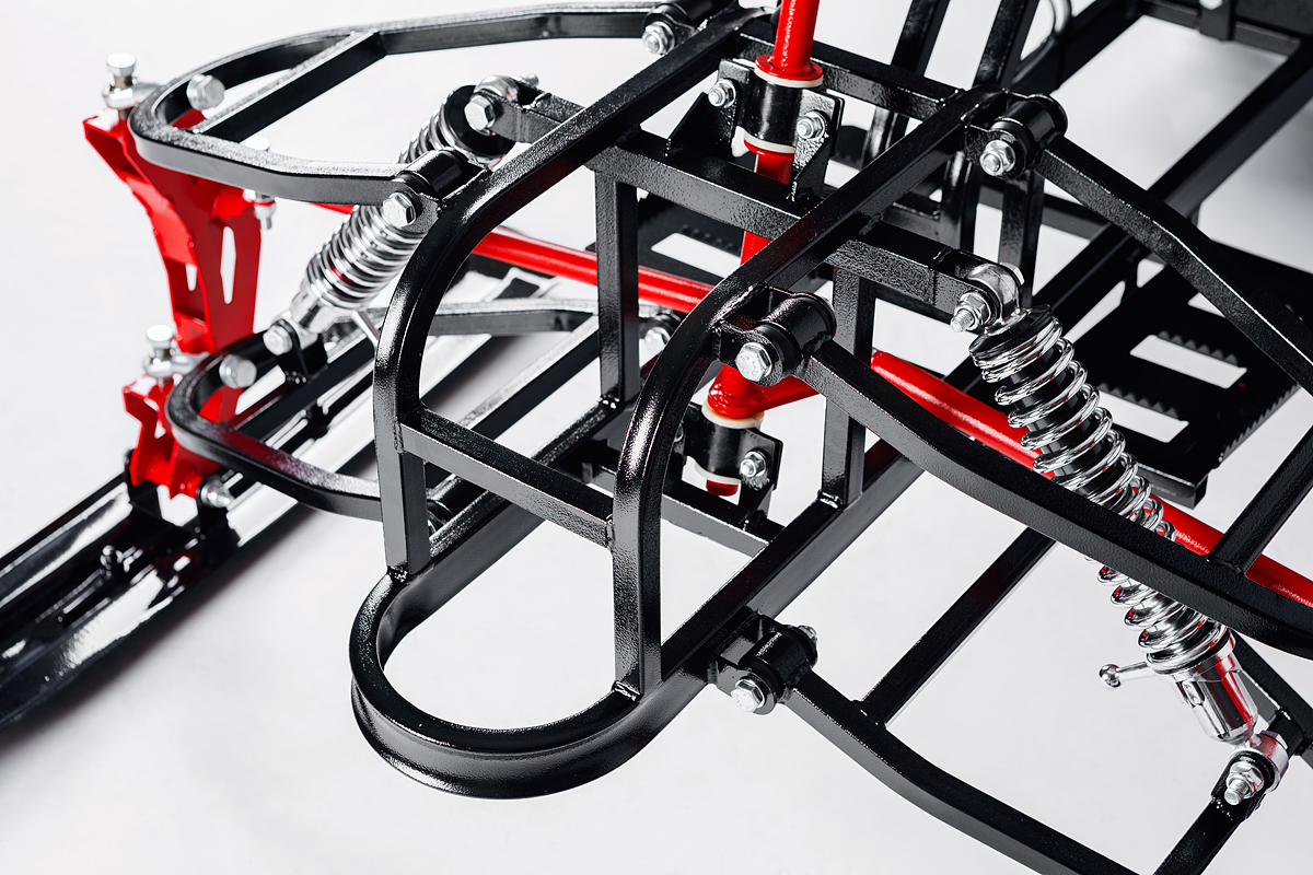 Лыжный модуль IKUDZO TERRAIN с подогревом ручек металлические лыжи в Долгопрудном