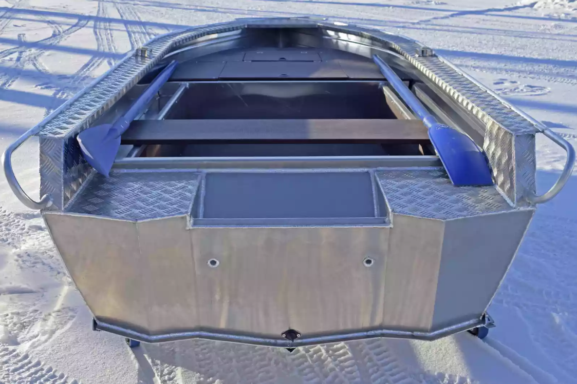 Алюминиевая лодка Wyatboat-370 Р FISH в Долгопрудном