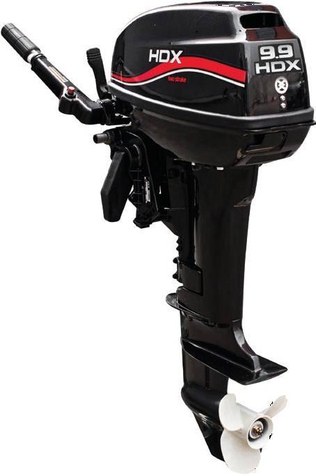 Лодочный мотор 2-х тактный HDX R series T 9,9 BMS в Долгопрудном