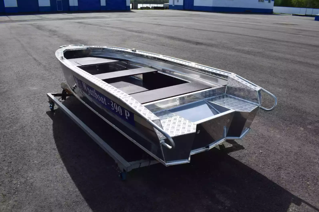 Алюминиевая лодка Wyatboat-390 P в Долгопрудном