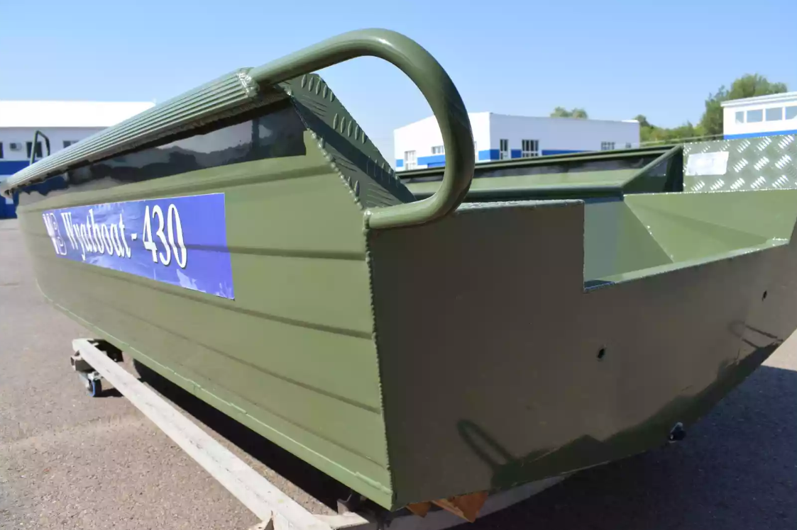Алюминиевая лодка  Wyatboat-430 Master Fish в Долгопрудном