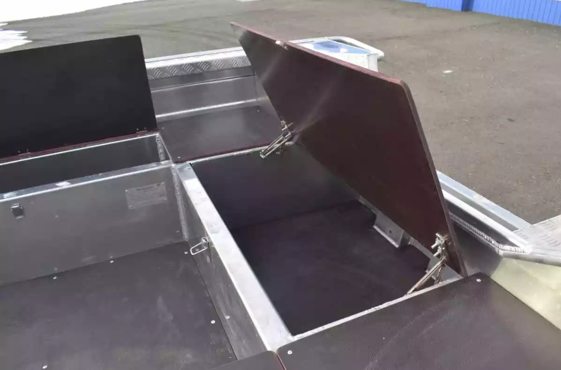 Алюминиевая лодка Wyatboat-490 Jonboat в Долгопрудном