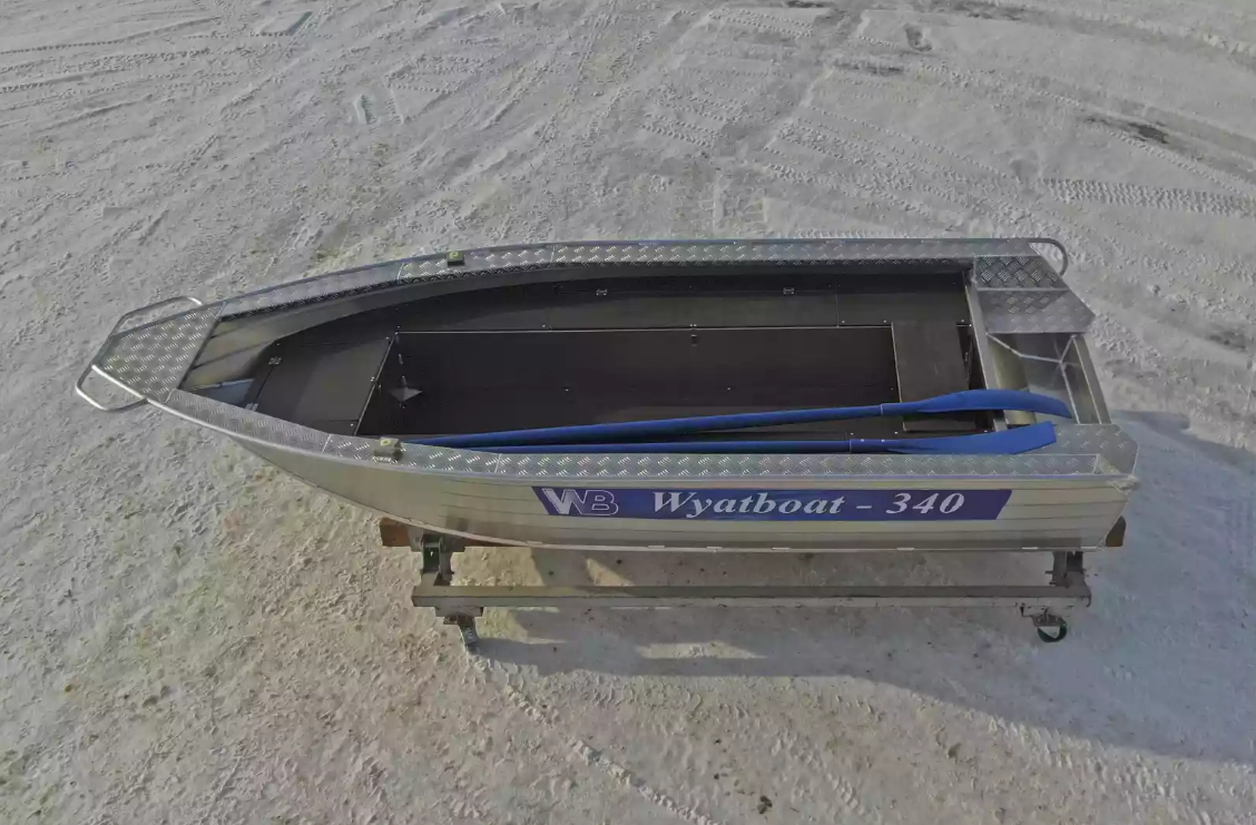 Алюминиевая лодка Wyatboat-340 РМ в Долгопрудном