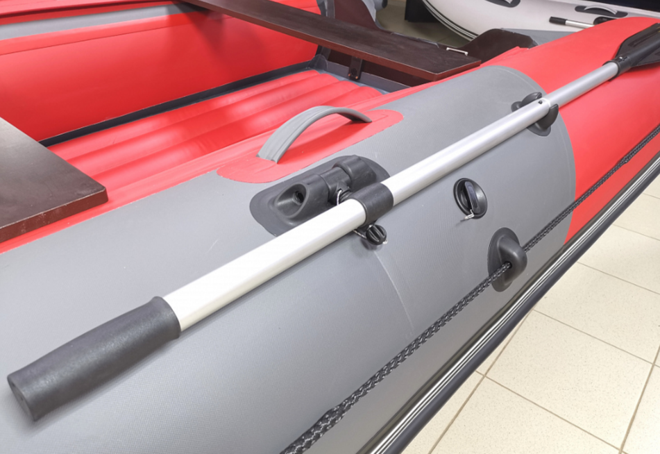 КОМПЛЕКТ Лодка MISHIMO PRO 350 + ЛОДОЧНЫЙ МОТОР MARLIN MP 9.9 (20) AMHS PRO в Долгопрудном