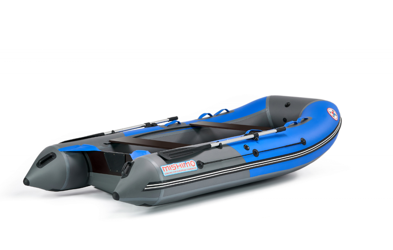 КОМПЛЕКТ ЛОДКА MISHIMO PRO 350 + ЛОДОЧНЫЙ МОТОР MARLIN MP 9.9 (15) AMHS PROLINE в Долгопрудном