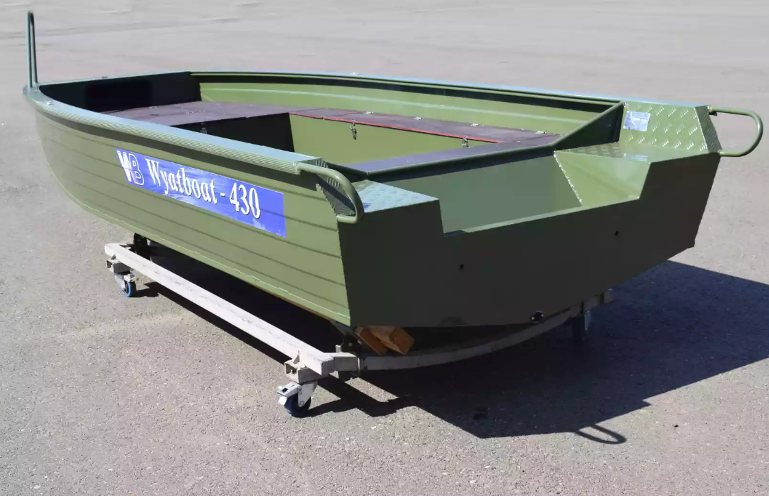 Алюминиевая лодка  Wyatboat-430 Master Fish в Долгопрудном