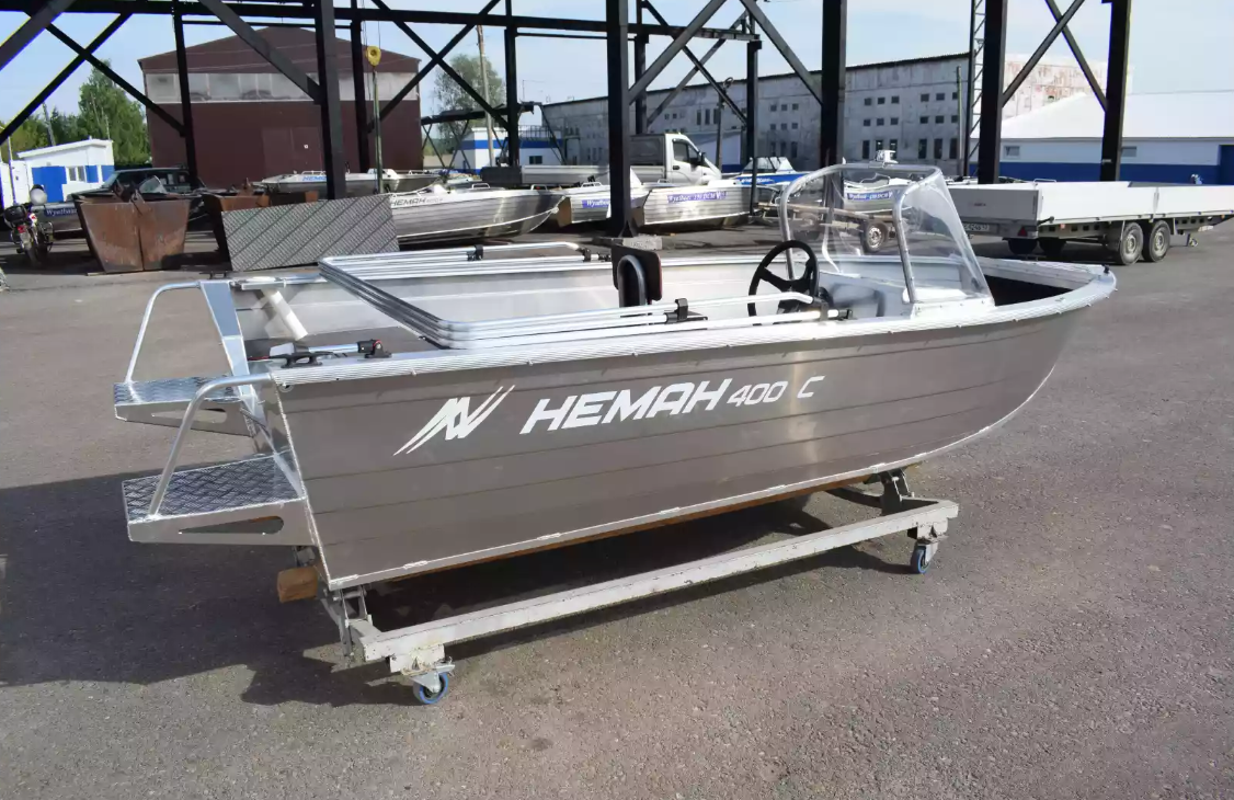 Алюминиевая лодка Неман-400 С в Долгопрудном