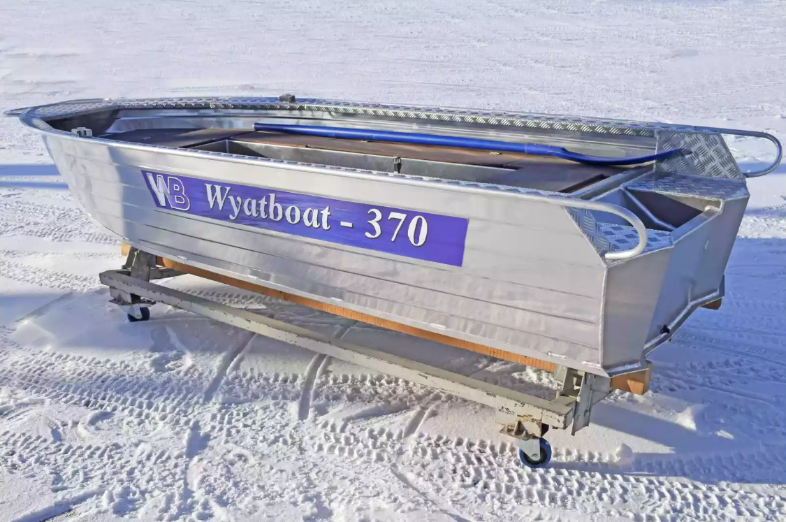 Алюминиевая лодка Wyatboat-370 РМ в Долгопрудном