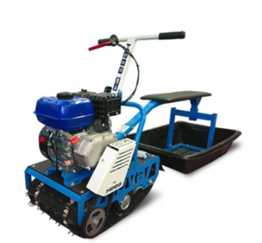 Мотобуксировщик НЕВА МС-1К с санями и сиденьем в Долгопрудном