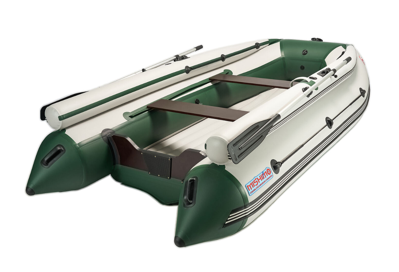 КОМПЛЕКТ ЛОДКА MISHIMO FAMILY LITE 370 + МОТОР MARLIN MP 9.9 AMHS PROLINE FORCE в Долгопрудном