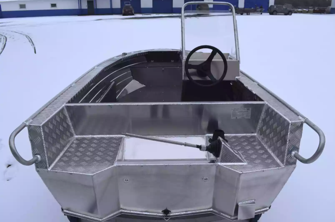 Алюминиевая лодка Wyatboat-390 C в Долгопрудном