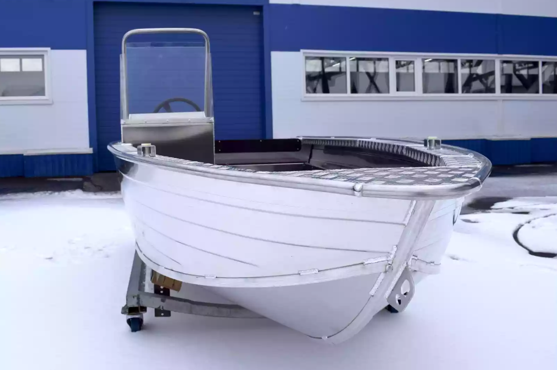 Алюминиевая лодка Wyatboat-390 C в Долгопрудном