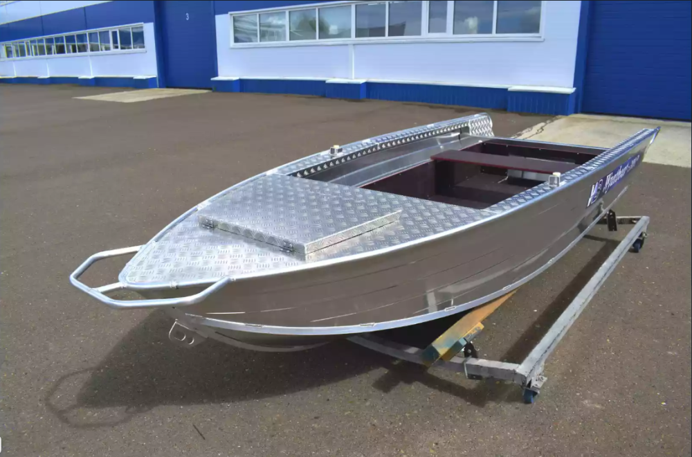 Алюминиевая лодка Wyatboat-390Р PRO в Долгопрудном