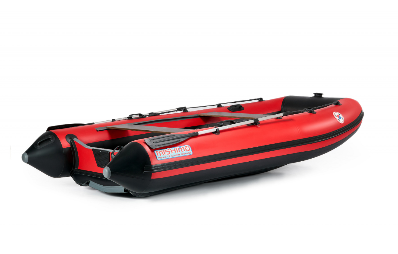 КОМПЛЕКТ ЛОДКА MISHIMO RAPID 360 + ЛОДОЧНЫЙ МОТОР MARLIN PROLINE MP 9.9 (15) AMHS в Долгопрудном