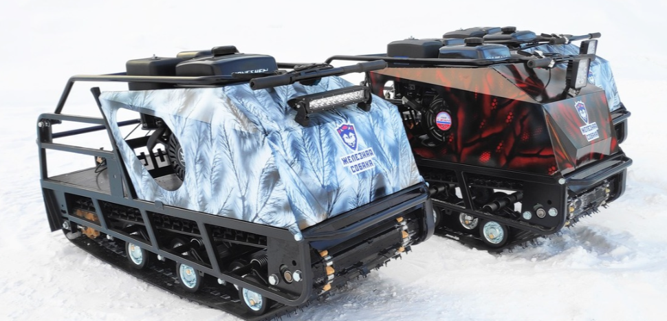 Мотобуксировщик Irondog (Железная собака) M500 20  Камуфляж Охотник в Долгопрудном