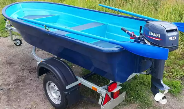 Стеклопластиковая лодка Neman-340 (тримаран) в Долгопрудном