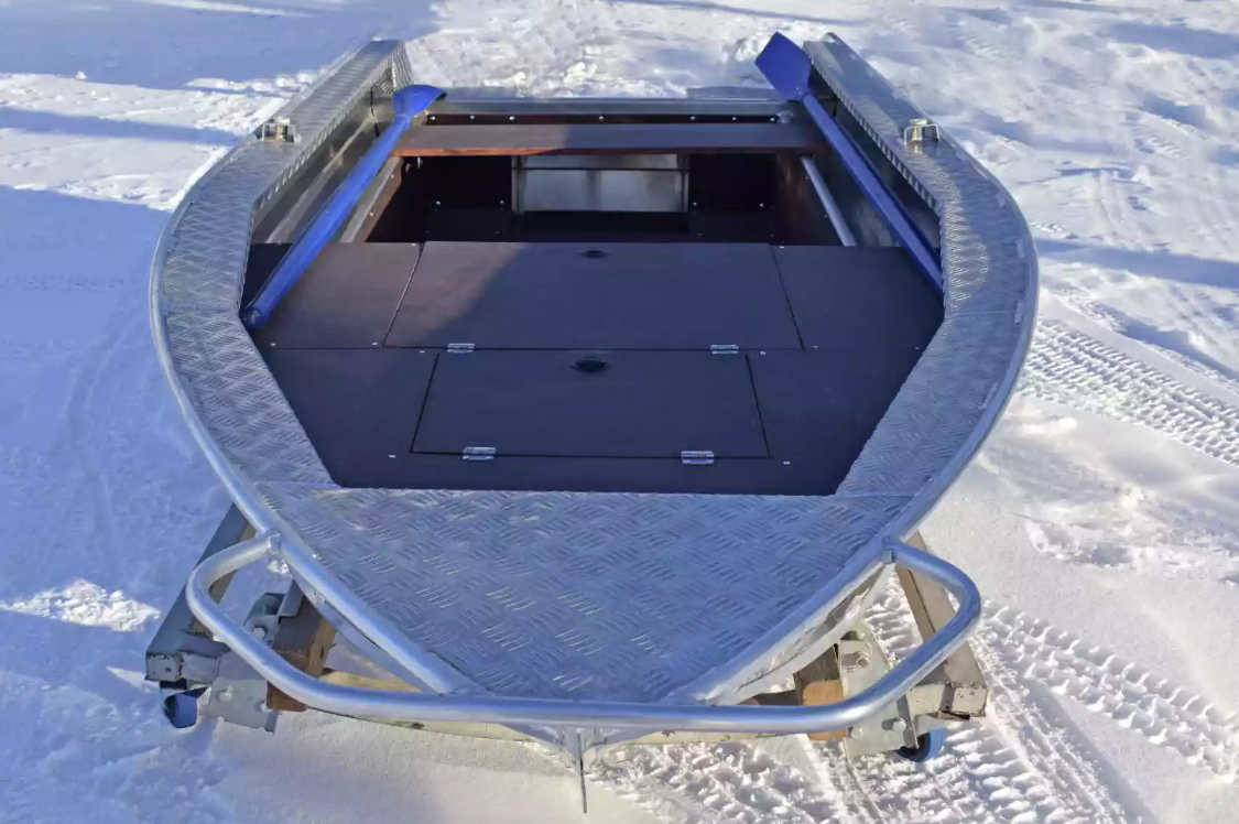 Алюминиевая лодка Wyatboat-370 Р FISH в Долгопрудном