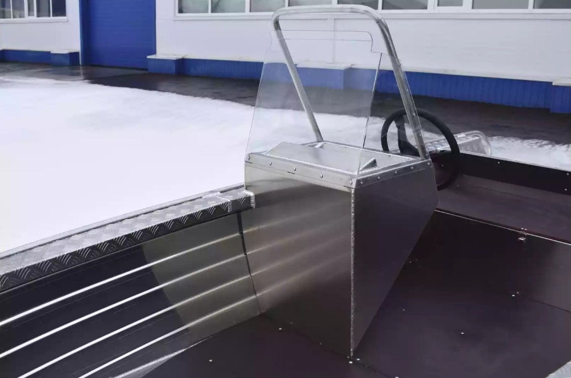 Алюминиевая лодка Wyatboat-390 C в Долгопрудном