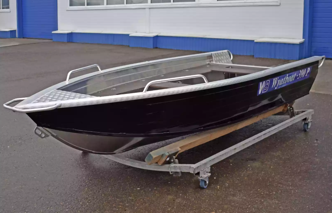 Алюминиевая лодка Wyatboat-390РМ в Долгопрудном