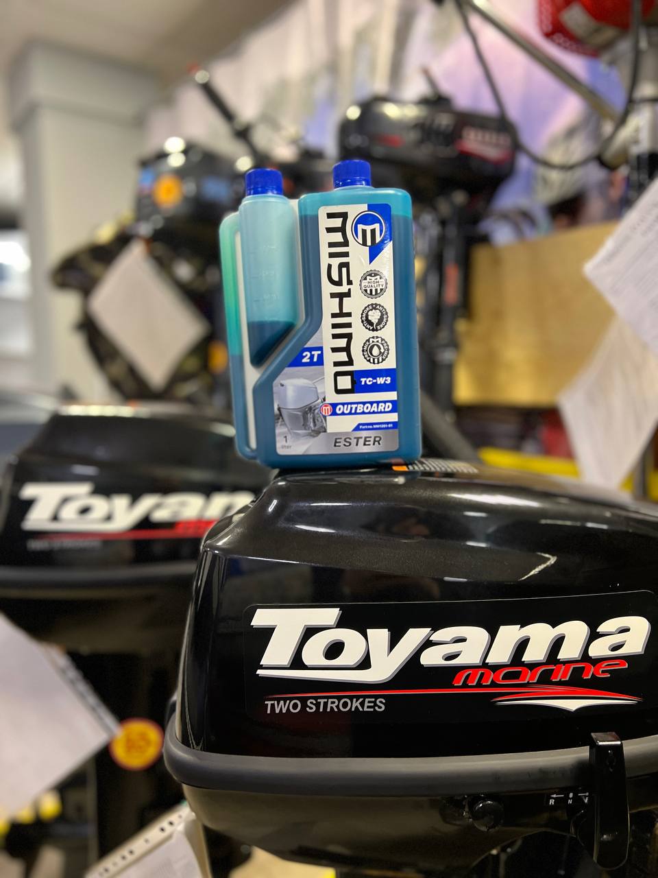 Масло MISHIMO 2T OUTBOARD (ESTER) полусинтетика 1 л в Долгопрудном