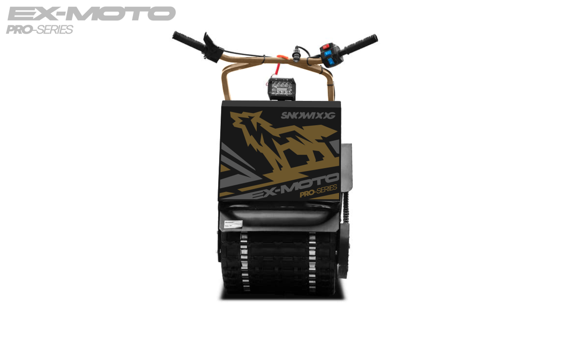 Мотобуксировщик EX-MOTO SNOWDOG S380 8л.с. в Долгопрудном