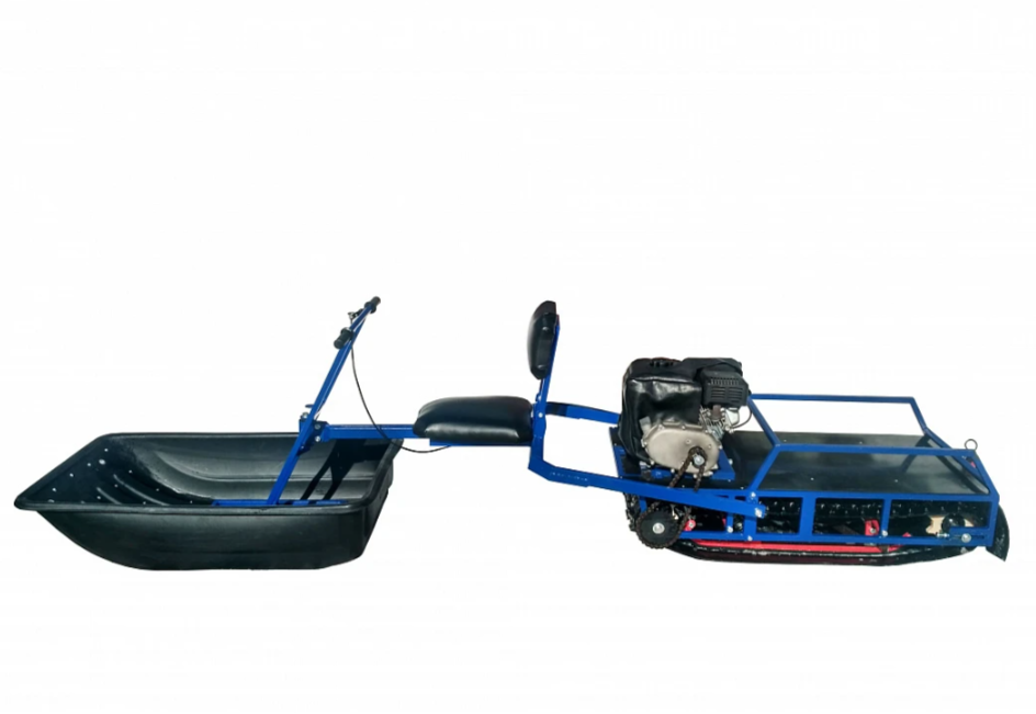 Мотобуксировщик толкач Альбатрос-XL8 с модулем. С фарой, тележки в Долгопрудном