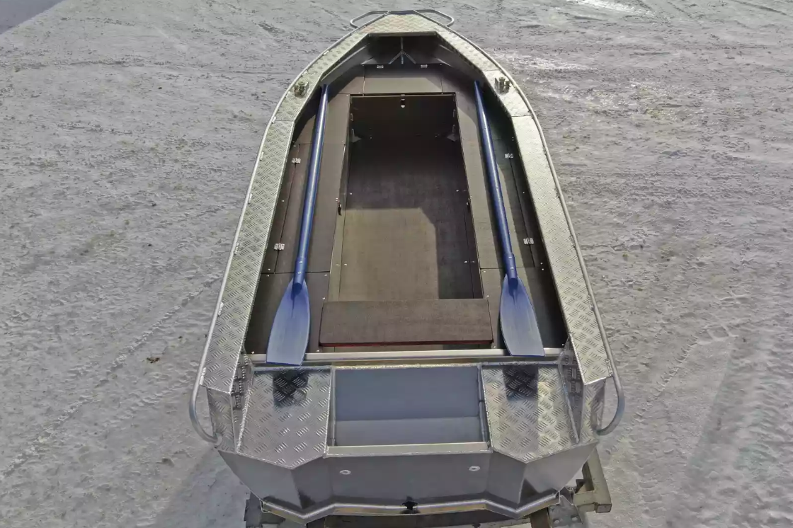 Алюминиевая лодка Wyatboat-340 РМ в Долгопрудном