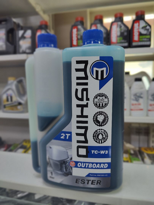Масло MISHIMO 2T OUTBOARD (ESTER) полусинтетика 1 л в Долгопрудном