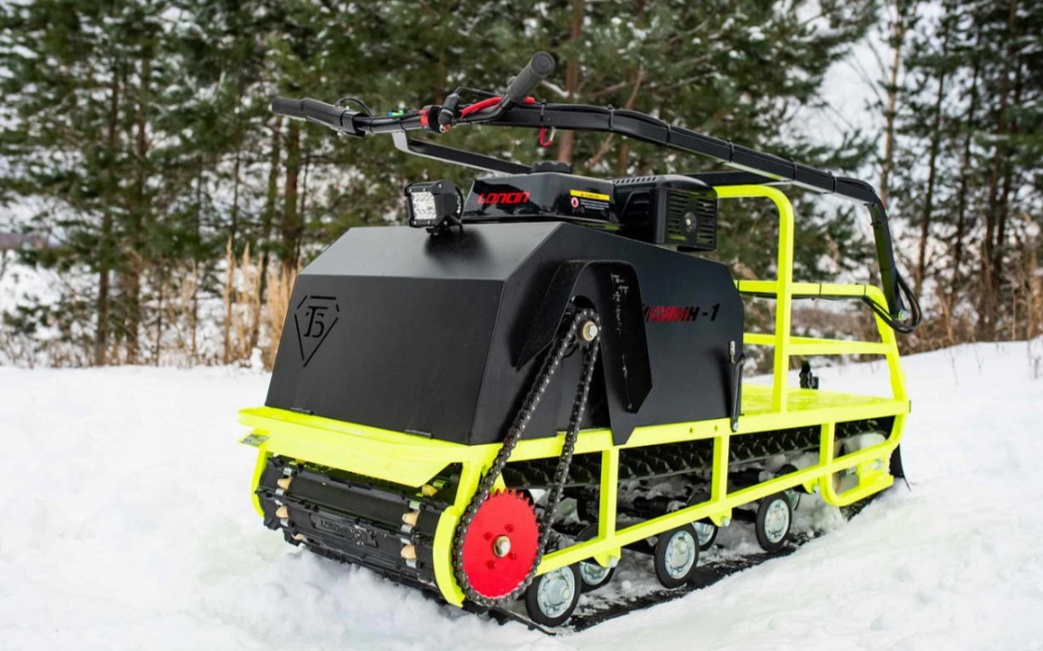 Мотобуксировщик Бурлак ХОЗЯИН-1 (капот металл) в Долгопрудном