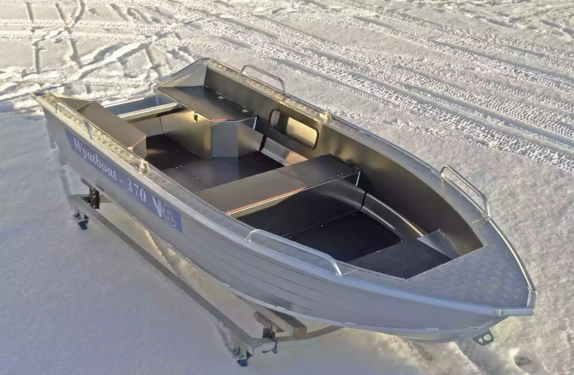 Алюминиевая лодка Wyatboat-370 в Долгопрудном