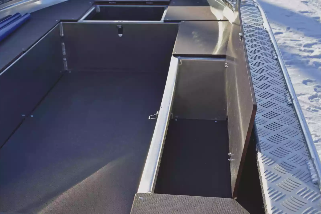 Алюминиевая лодка Wyatboat-370 РМ в Долгопрудном