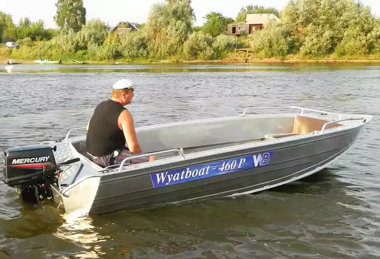 Алюминиевая лодка Wyatboat-460 P в Долгопрудном