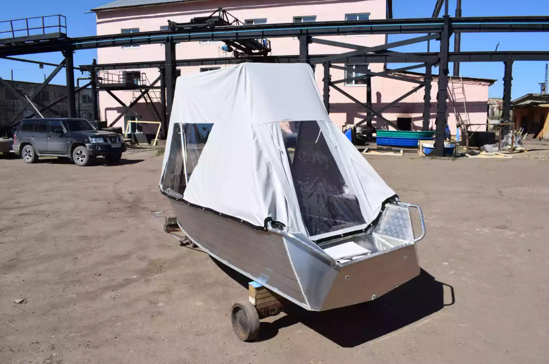 Алюминиевая лодка Wyatboat-390 У в Долгопрудном