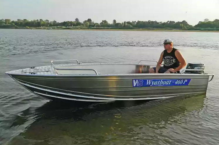 Алюминиевая лодка Wyatboat-460 P в Долгопрудном