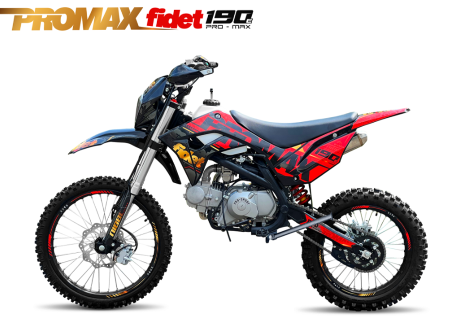 Мотоцикл (питбайк) PROMAX FIDET (ФАЙДЕТ) 190E MAX PRO LUX 19/16 в Долгопрудном