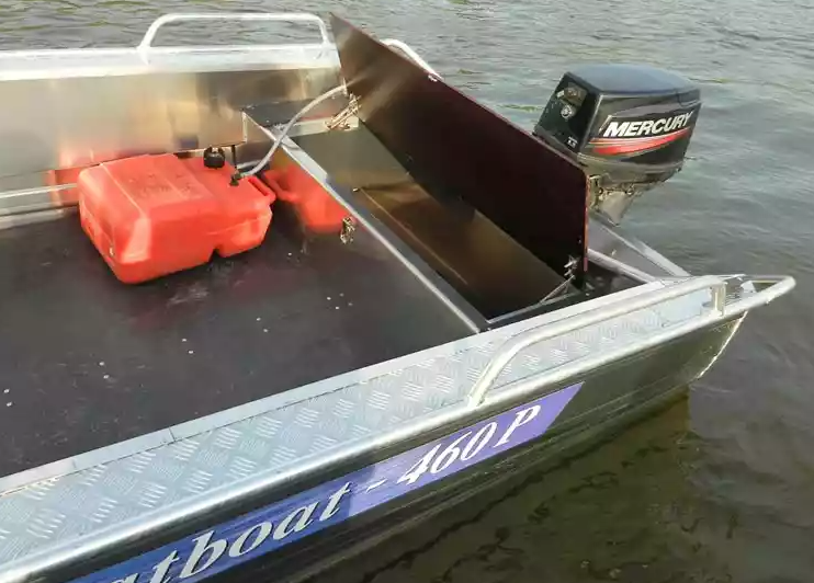 Алюминиевая лодка Wyatboat-460 P в Долгопрудном
