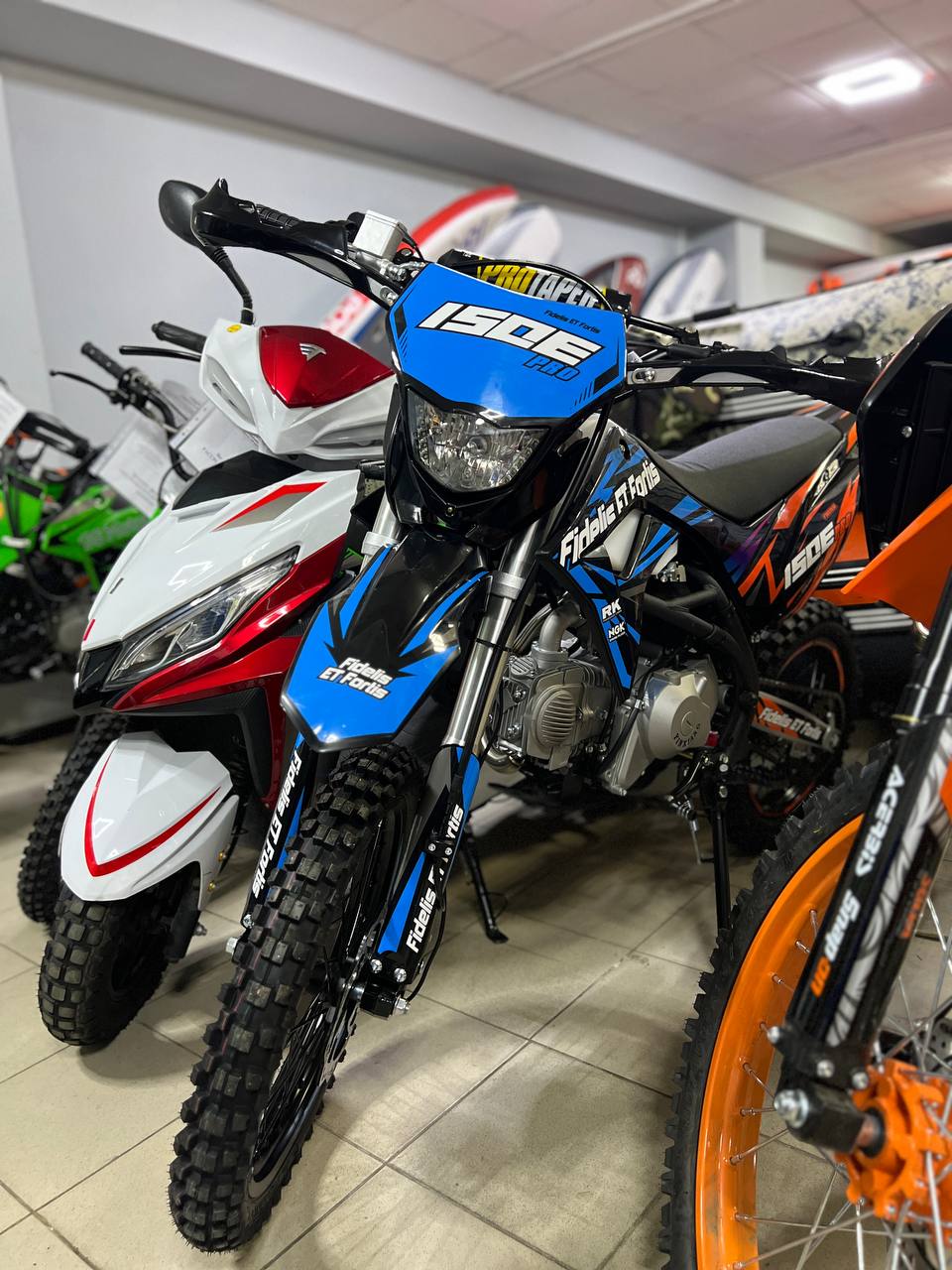 Мотоцикл (питбайк) PROMAX FIDET (ФАЙДЕТ) 190E PRO 17/14 в Долгопрудном