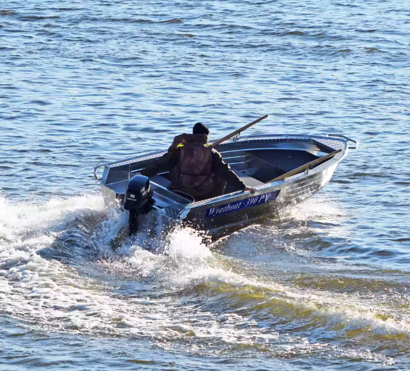 Алюминиевая лодка Wyatboat-390 P в Долгопрудном