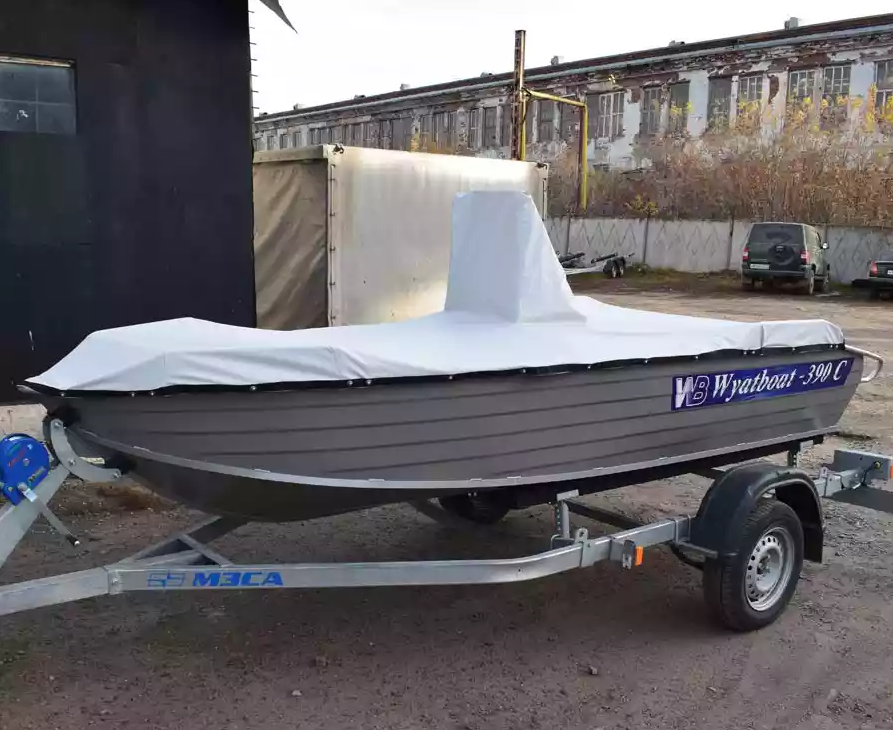 Алюминиевая лодка Wyatboat-390 C в Долгопрудном