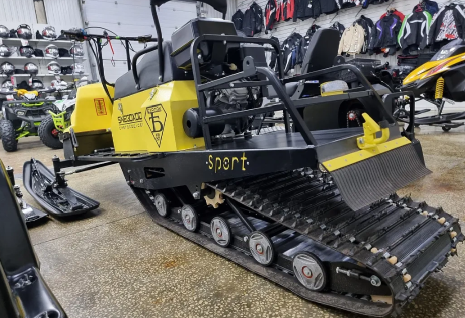 Миниснегоход Бурлак-М Егерь Стандарт SPORT 20 л.с. с эл.зап. в Долгопрудном