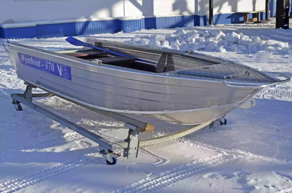 Алюминиевая лодка Wyatboat-370 Р PRO в Долгопрудном