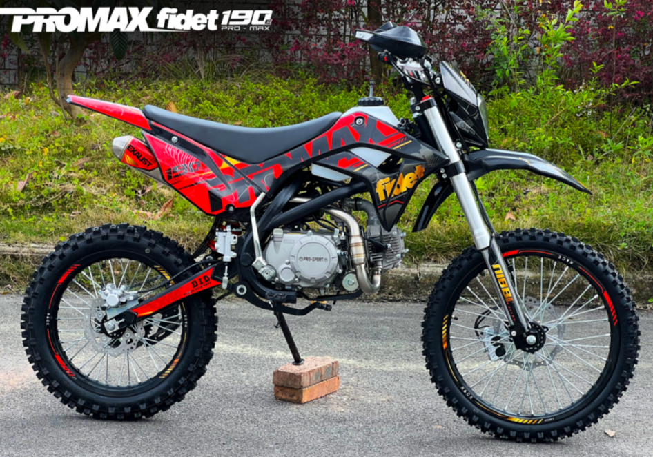 Мотоцикл (питбайк) PROMAX FIDET (ФАЙДЕТ) 190E MAX PRO LUX 19/16 в Долгопрудном
