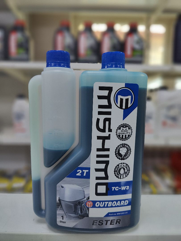 Масло MISHIMO 2T OUTBOARD (ESTER) полусинтетика 1 л в Долгопрудном