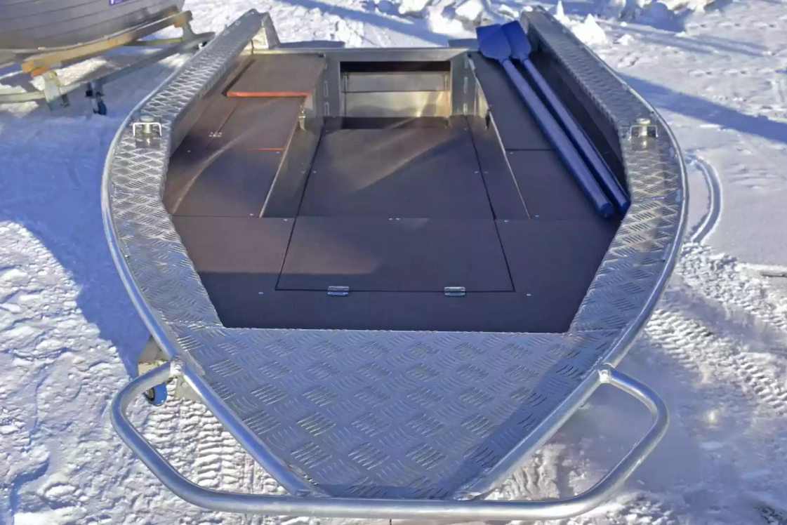 Алюминиевая лодка Wyatboat-370 РМ в Долгопрудном